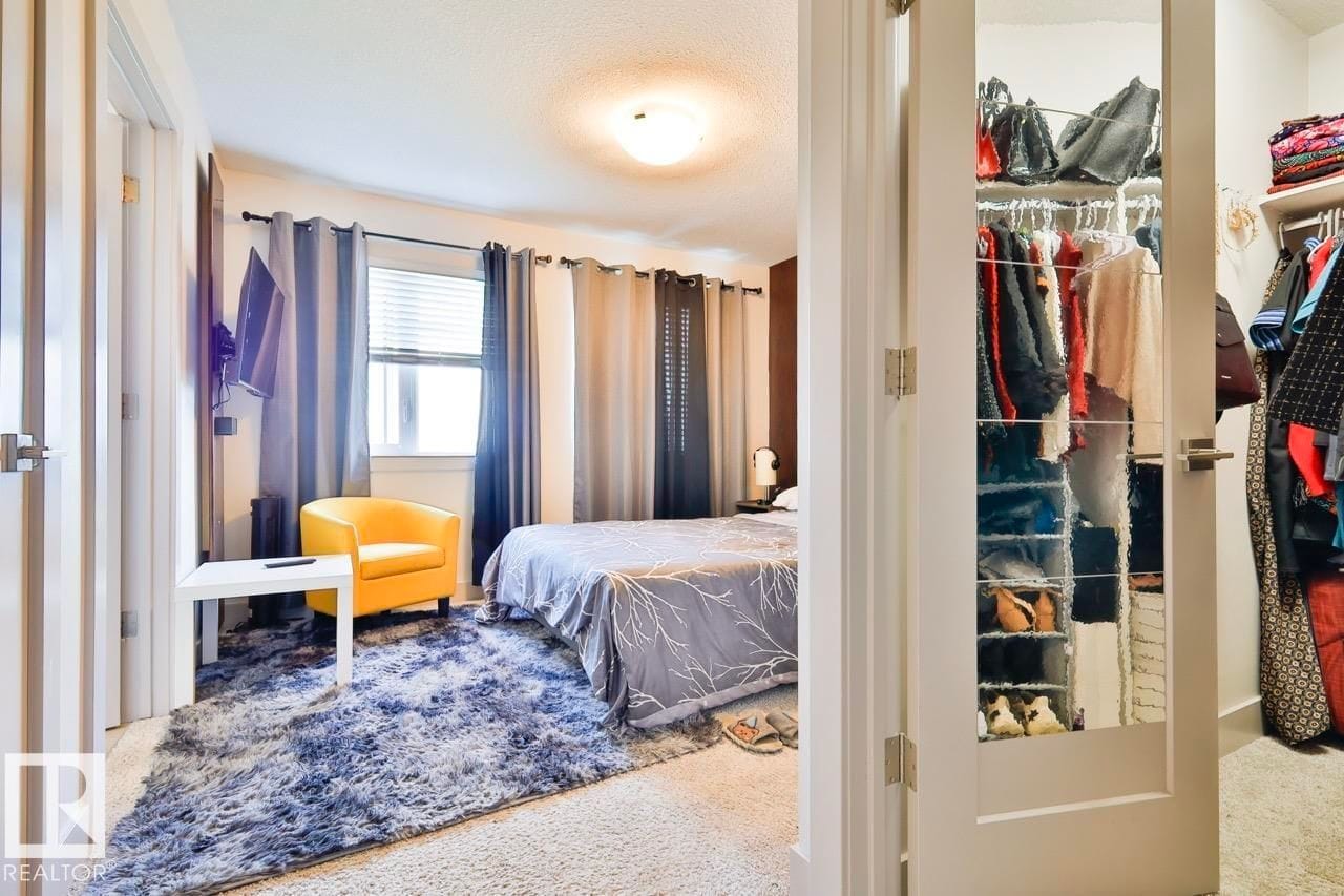 Bedroom with closet