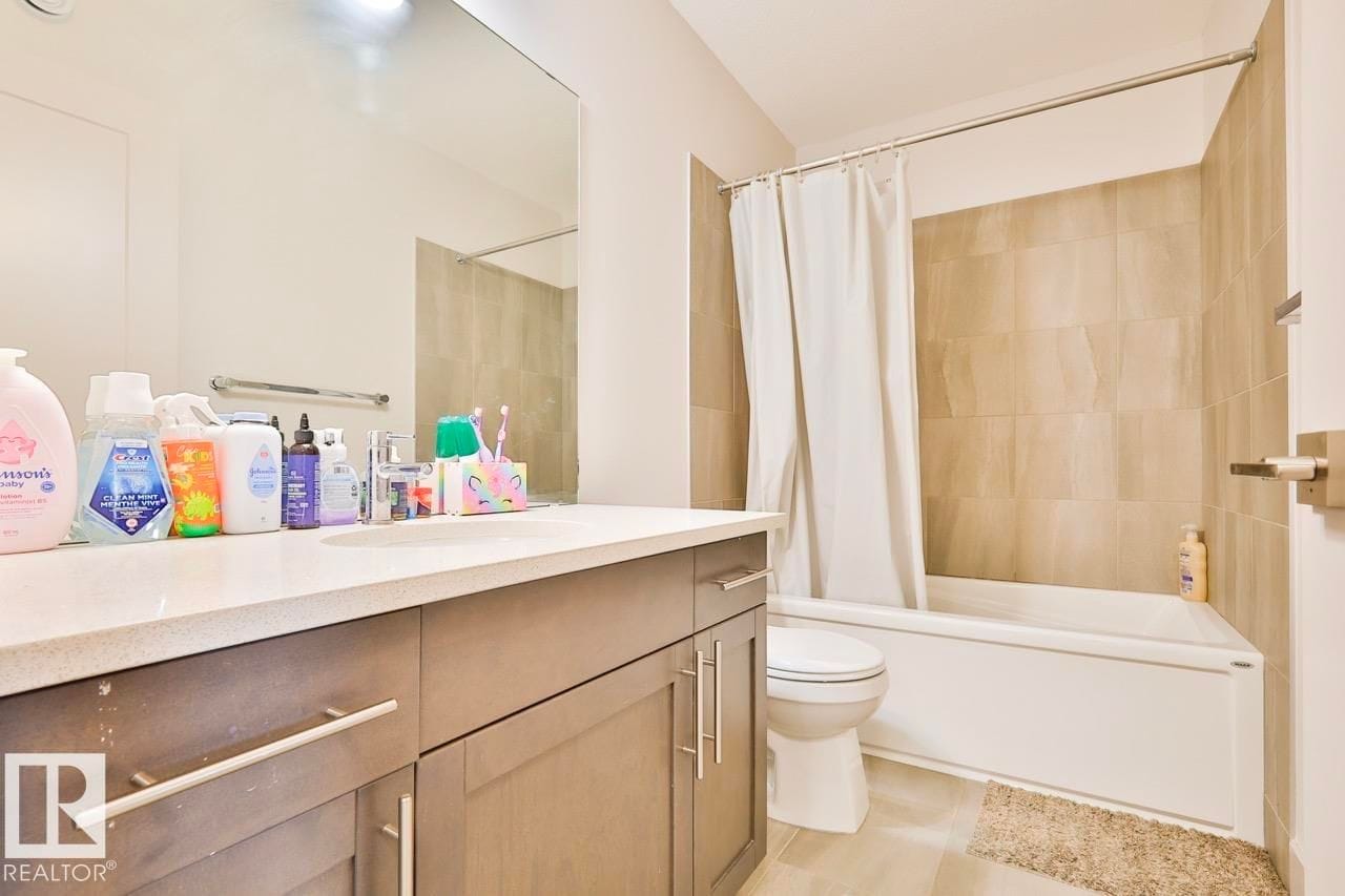 Bathroom with tub and shower